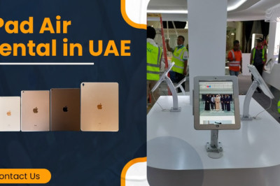 What is the Rate of iPad Air Rental in UAE?