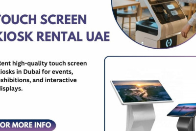 The Rise of Touch Screen Kiosks in Dubai's Retail Scene