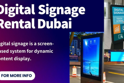 Where to Rent Custom Digital Displays in Dubai?