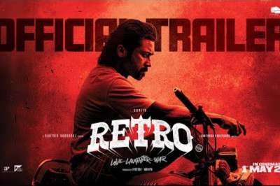 Retro Trailer: Suriya &amp; Pooja Hegde in a Mad Love Story Fueled by Violence