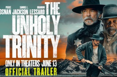 Samuel L. Jackson & Pierce Brosnan Clash Over Gold in Action-Packed ‘Unholy Trinity’ Trailer