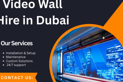 What Are the Top Video Wall Hire Models in Dubai?