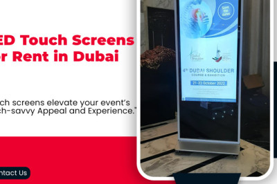 Are LED Touch Screens in Dubai Best for Training?