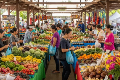 Farmers Market Tour: Charlotte, Hilo, and Hollywood