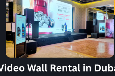Dubai Video Wall Rentals for Businesses and Events
