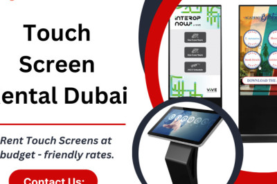 Touch Screen Rentals Dubai - Rent Touch Screens in Dubai